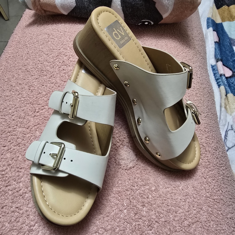Dolce Vita Karla Wedge Sandals SZ 8